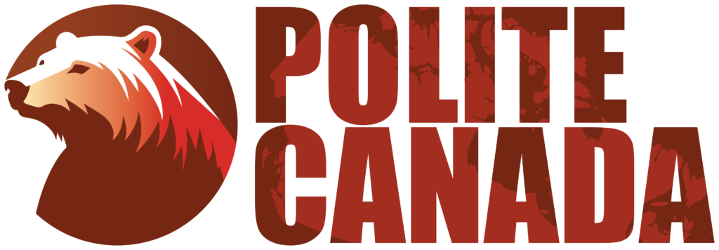 Polite Canada logo left aligned with text